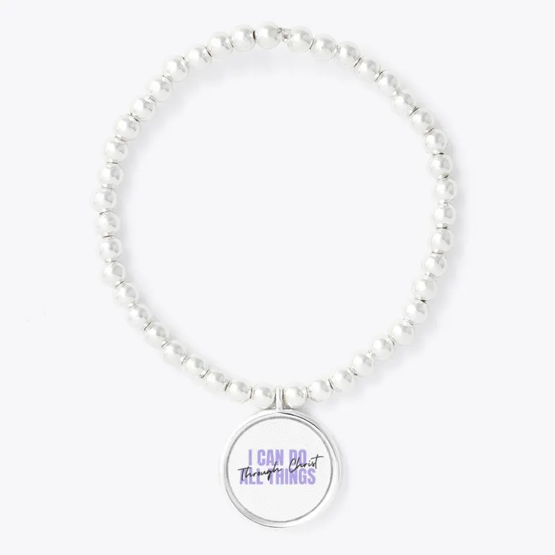 Phil 4:13 Pendant Bracelet